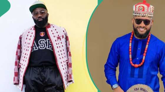 “He’s looking for free money”: Noble Igwe shades Yul Edochie for opening church, netizens react