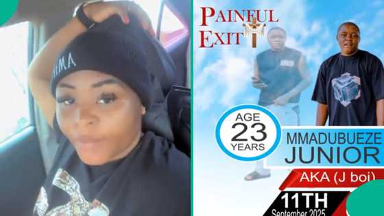Lady mourns her late brother, shares his last 2 words before he died, people interpret their meaning