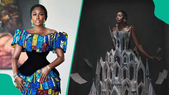 AMVCA: Paris designer drags Nana Akua Addo over cathedral outfit, alleges she stole, "blatant theft