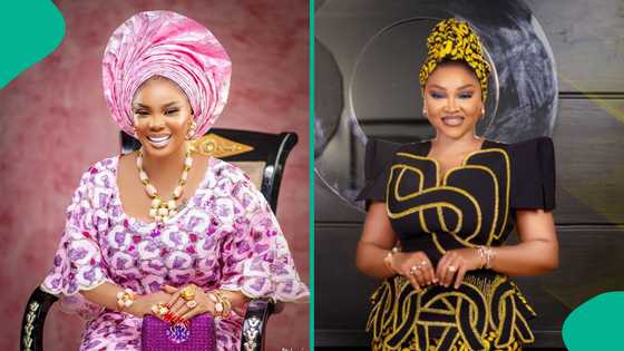 Iyabo Ojo reacts as Mercy Aigbe's son shares video of her without filter