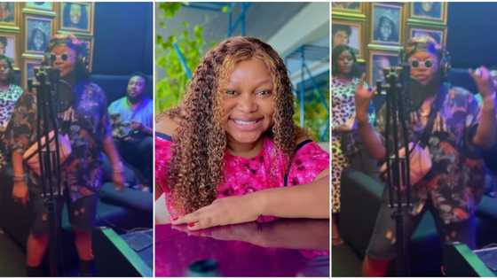 “Lyrical beast”: 2Baba, others react as Ruth Kadiri turns rapper, gets backup from Nosa Rex in new video