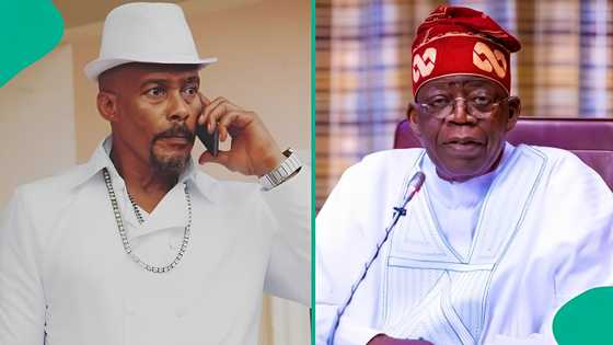 Actor Hanks Anuku defends Tinubu's administration, shares why Nigerians need to be patient