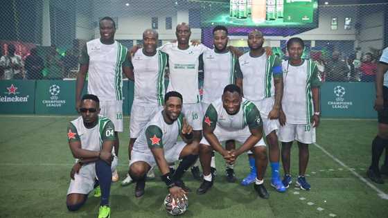 Seedorf, Okocha and Davido Feature in the Heineken Novelty Face-Off