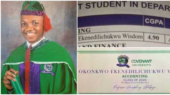 Young man emerges best graduating accounting student, shares impressive achievements he recorded