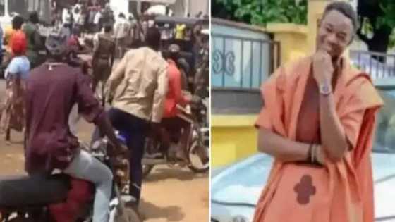 Doka a hannu: Tashin hankali yayin da 'yan acaba suka kashe tare da kone wani akan N100