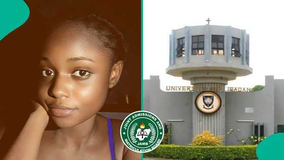 Lady who applied to study at University of Ibadan checks her JAMB score, cries out online