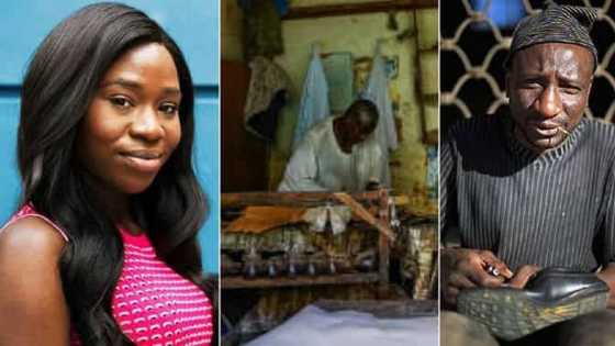 Karancin Naira: Wata Mata Yar Najeriya Ta Biya Mai Gyaran Takalmi Da Abinci Bayan Ya Yi Mata Gyara