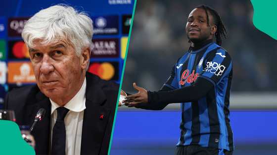 Atalanta coach speaks on Lookman’s injury ahead of crucial Barcelona clash