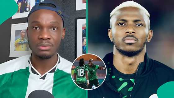 AFCON 2025: Man pleads with Victor Osimhen to fix one thing after shouting at Lookman