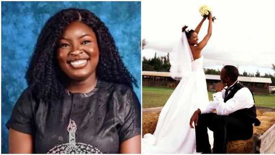 "I don't know you": Nigerian lady stops her dad from attending her wedding, says he abandoned her for 27 years