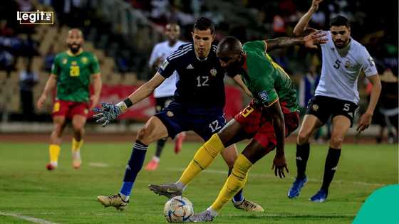 Cameroon football player reportedly caught cheating on his partner in Russia, video