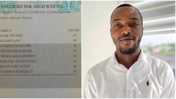 Reactions as man who Emerged as Best Student in His Class Shares 2014 WAEC Result in Viral Post