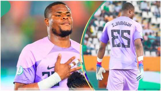 BREAKING: Official gives update on Super Eagles goalkeeper Nwabali's fitness ahead of Angola clash