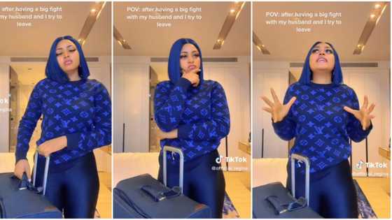 “He’s a billionaire”: Regina Daniels says she isn’t leaving husband after a big fight in funny TikTok video