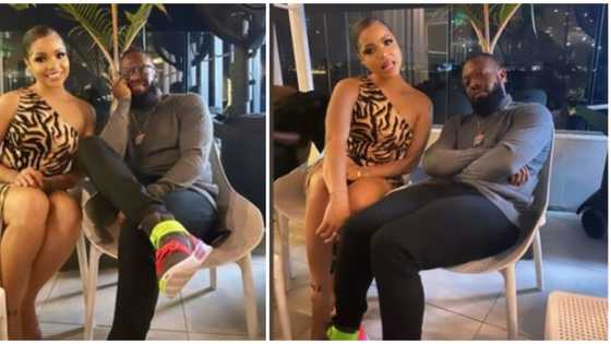 Lovely photos of BBNaija star Nengi hanging out with singer Timaya