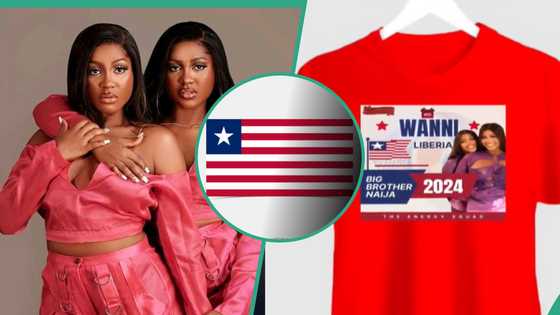 BBNaija Wanni: Liberian fans campaign for TV star, print banners and customised tops, video trends