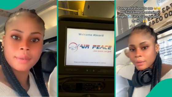 First-class flight: Lady flies on Air Peace for first time, shares her experience