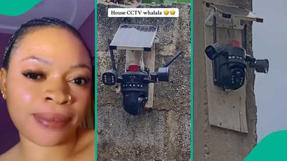 Lady laments as husband who lives abroad installs CCTV cameras to monitor her at home