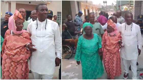 KWAM 1 at 65: Fuji singer’s 101-year-old mother storms birthday party, sweet mum and son video goes viral