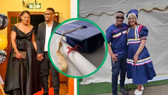 "Love is beautiful": Man honoured to hood wife during graduation ceremony