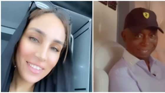 Laila Charani posts cute video with billionaire hubby Ned Nwoko in private jet, netizens react