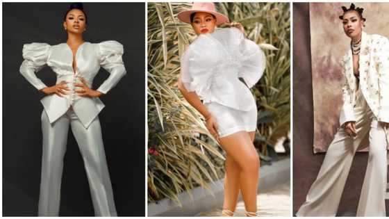 The allure of white: Liquorose, Beatrice, 5 other BBNaija stars slay in fab monochrome looks