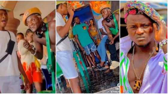 "You get mind": Man pranks Portable Zazu & his staff at singer’s restaurant in Ogun state, video trends
