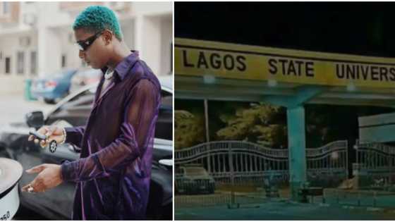 Please come back and earn your degree: LASU Begs Bella Shmurda, send lovely birthday wishes to him