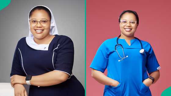 Reverend Sister criticised for wearing trousers for birthday shoot breaks silence, defends outfit