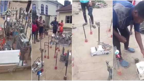 Young boy from southeast builds power plant in his community, invites people to charge phones, other gadgets (photos)
