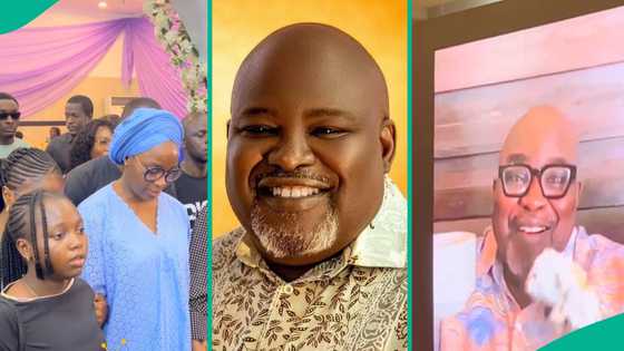 Videos from gospel singer Big Bolaji's burial in Ibadan emerge online, Victoria Orenze, others react