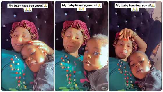 “You will last long”: Little girl’s funny prayer to her mother’s customers moves people to laugh