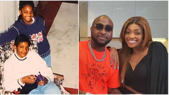 Davido’s sister Sharon shares never-before-seen photo of late mum to mark Mother’s Day, singer reacts