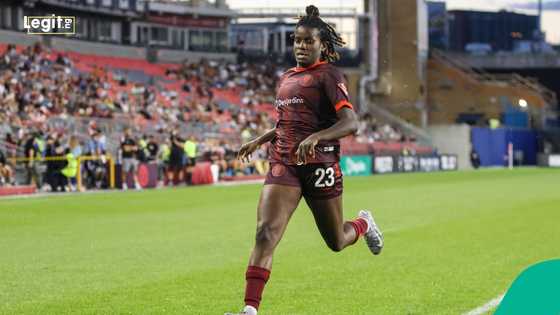 Esther Okoronkwo: Super Falcons star scores brace for AFC Toronto, stuns fans with free kick in 7-0 win