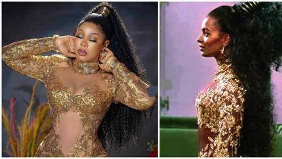 BBNaija Rachel replicates famous look from 'Coming To America' in new photos