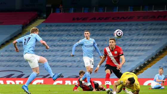 Kevin De Bruyne scores brace as Man City record big win over Southampton in Premier League tie