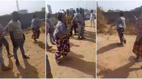 Matashiya Ta Kama Hauka Tuburan a Abuja, Ta Nemi Wata Angela Ta Rabu da Mijinta, Bidiyon Ya Yadu