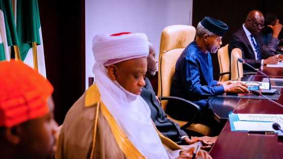 Osinbajo inaugurates NIPSS endowment fund trustees, as Sultan commends VP's diligence