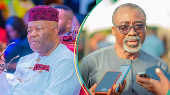 What Abaribe told me after standing surety for IPOB leader, Nnamdi Kanu, Akpabio explains