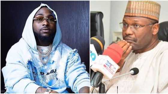 Singer Davido apologises to INEC over outburst as his uncle Ademola Adeleke receives certificate of return