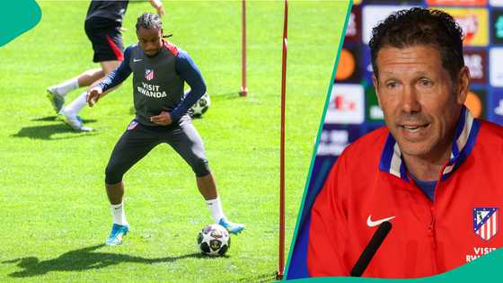 Diego Simeone issues update on Lookman's injury ahead of key UCL clash vs Arsenal