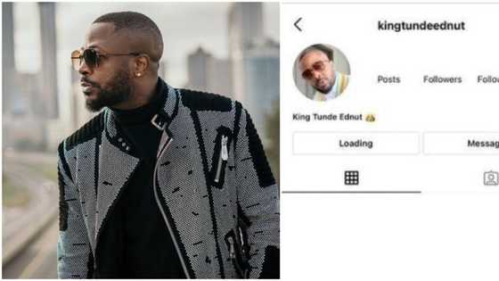 Instagram strikes Tunde Ednut another blow, suspends his account for the third time