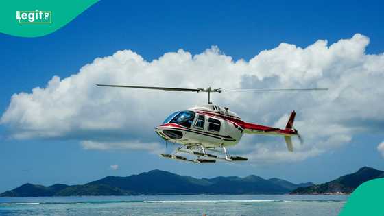 Helicopter carrying 2 people crashes, severe damage detected
