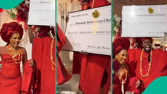Groom pays off medical school loans taken by his bride as wedding gift