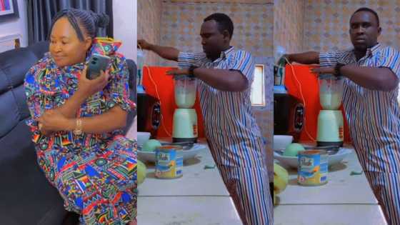 "She mentioned marriage 7561 times": Nigerian mother visits her son's house, insists he must get a wife