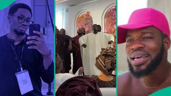 Broda Shaggi: Man who watched skit maker at Temi Otedola's wedding makes interesting observation