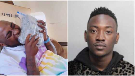 “You rip Dammy Krane abi you no rip?”: Davido ‘eats’ bag of cash after singer called him out for unpaid debt