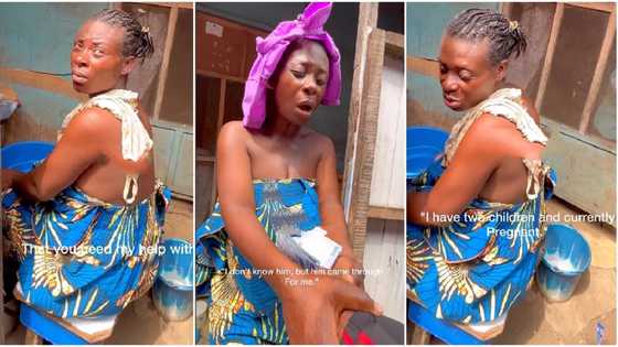 "I just need food": Nigerian woman who is pregnant prays for man who gave her new naira notes in viral video