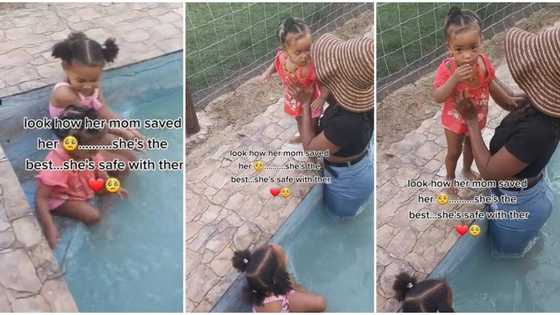"Best mum": Fast mother jumps into water to save her child who fell into swimming pool, video goes viral