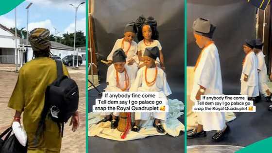 Photographer who captured quadruplets from royal family posts intriguing video from photo shoot